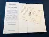 H. R. Wakefield - Old Man's Beard, Fifteen Disturbing Tales, Ash-Tree Press 1996, Limited to 400 Copies, Post Card