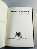 Basil Copper - From Evil's Pillow, Arkham House 1973, 1st Edition, Inscribed