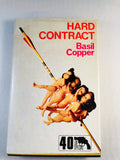 Basil Copper - Hard Contract (40), Robert Hale 1984, 1st Edition, Inscribed & Signed