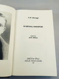A. M. Burrage - Warning Whispers, Ash-Tree Press 1999, Limited to 500 Copies, Inscribed