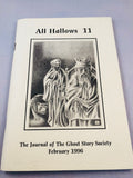 All Hallows 11 - Feb 1996, The Journal of the Ghost Story Society, Barbara Roden & Christopher Roden, Ash-Tree Press