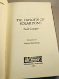 Basil Copper-The Exploits of Solar Pons, 1993, 1st, Signed, Inscribed, Photo's, Letters