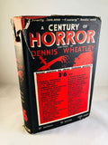 Dennis Wheatley - A Century Of Horror Stories, Hutchinson 1935, 1st Edition & Hugh Walpole A Second Century of Creepy Stories, Hutchinson 1937