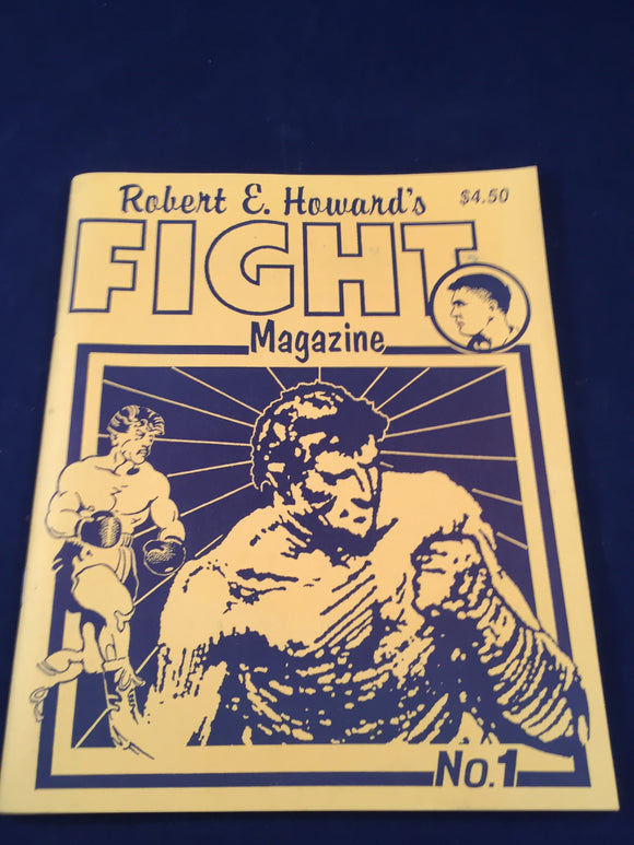 Robert E. Howard's - Fight Magazine No.1, 1990, First Printing, Inscribed