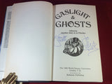 Stephen Jones & Jo Fletcher (eds), Gaslight and Ghosts, Robinson Publishing, 1988, First Edition, Signed.