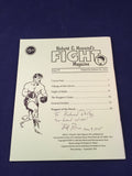 Robert E. Howard's - Fight Magazine No.3, 1991, First Printing, Inscribed