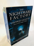 Thomas Ligotti - The Nightmare Factory, Carroll & Graf Publishers 1996, Inscribed to Richard Dalby