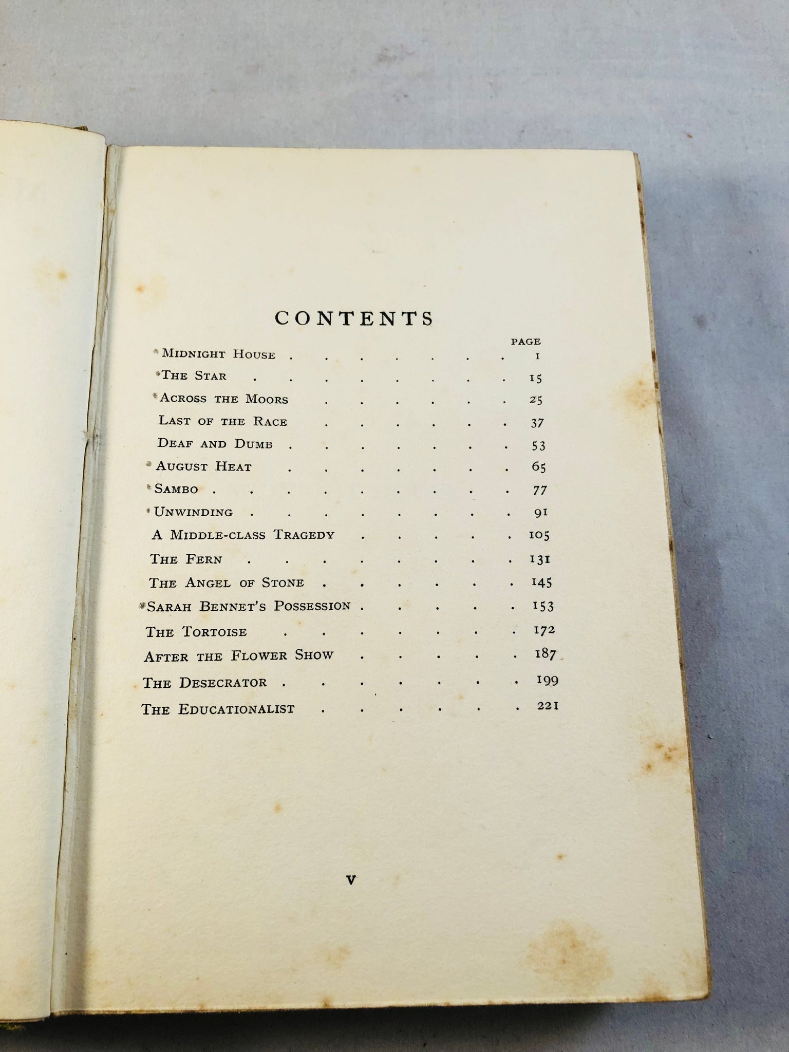 William Fryer Harvey - Midnight House and Other Tales, J. M. Dent 1910 ...