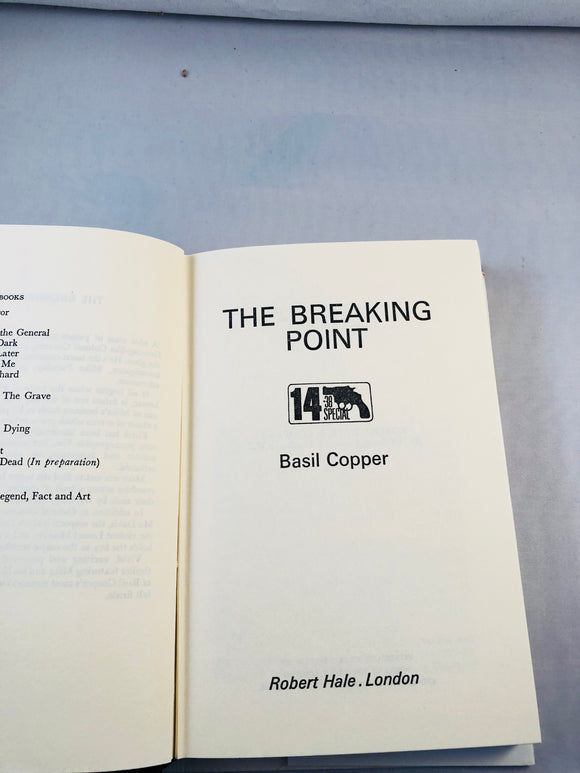 Basil Copper - The Breaking Point (14), Robert Hale 1973, 1st Edition