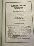 William I.I Read, Supernatural Pursuits, Haunted Library, Rosemary Pardoe 1993