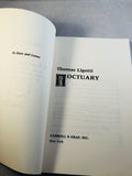 Thomas Ligotti - Noctuary, Carroll & Graf, 1995, 1st, Signed, Inscribed