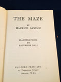 Maurice Sandos - The Maze, Guildford, UK First UK Edition, Illustrated by Salvador Dali
