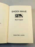 Basil Copper - Shockwave (13), Robert Hale 1973, 1st Edition, Inscribed