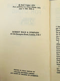 Basil Copper - A Great Year for Dying (12), Robert Hale 1973, 1st Edition, Inscribed