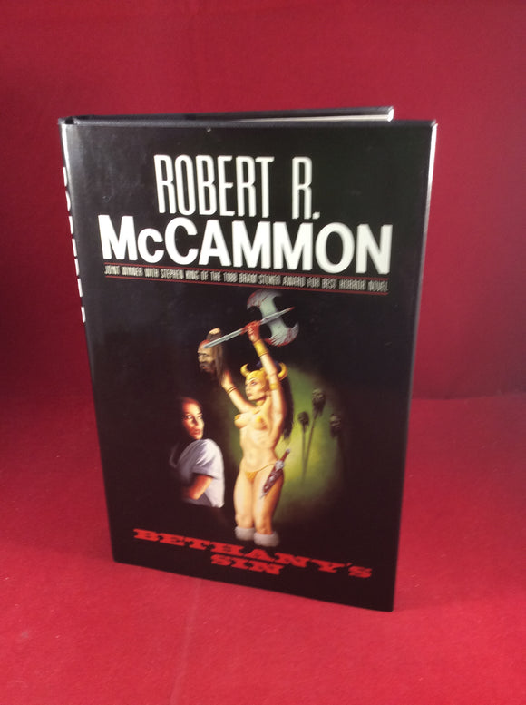Robert R. McCammon, Bethany's Sin, Kinnell, 1989, First Hardcover Edition.