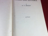 E. F. Benson, Visible and Invisible, Hutchinson & Co, Undated, 14th Thousand.