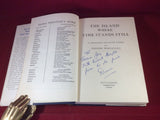Dennis Wheatley, The Island Where Time Stands Still, Hutchinson, 1954, First Edition, Signed and Inscribed.