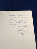 Basil Copper - Necropolis, Arkham House 1980, 1st Edition, Inscribed & Signed by the Author to Richard Dalby with Letters