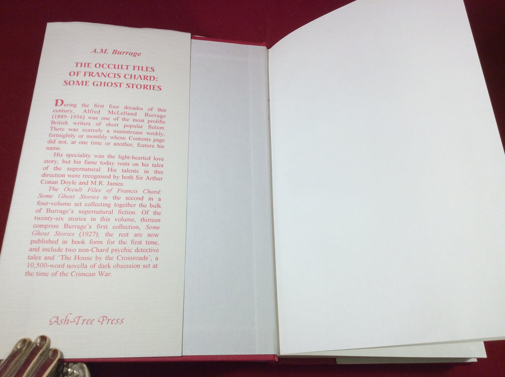 A M Burrage-The Occult Files of Francis Chard: Some Ghost Stories, 199 ...