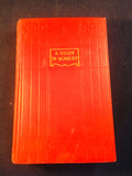 Arthur Conan Doyle - A Study in Scarlet, Ward Lock 1902 Early Illustrated Edition