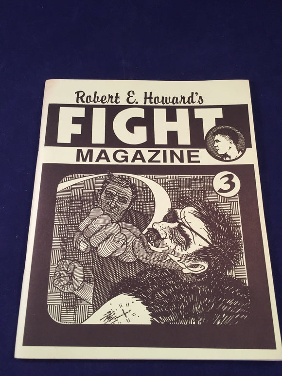 Robert E. Howard's - Fight Magazine No.3, 1991, First Printing, Inscribed