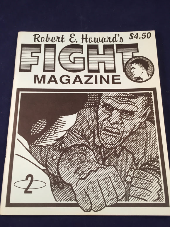 Robert E. Howard's - Fight Magazine No.2,  1990, First Printing, Inscribed