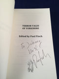 Paul Finch - Terror Tales of Yorkshire, Grey Friar, 2014, 1st Edition, Inscribed, Signed