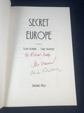 Mark Valentine - Secret Europe, Tartarus, 2014, Limited, Inscribed, Signed