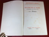 R. L. Megroz, Walter de la Mare: A Biographical and Critical Study, Hodder and Stoughton, 1924.