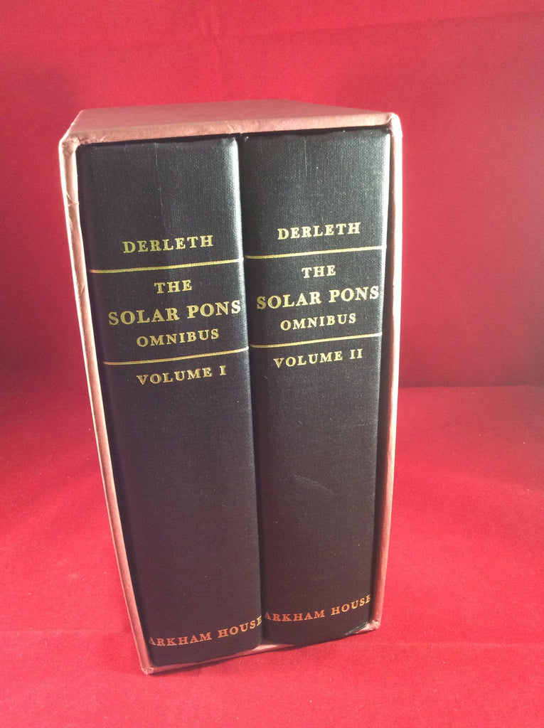 August Derleth, The Solar Pons Omnibus Volumes I & II, Arkham House, 1