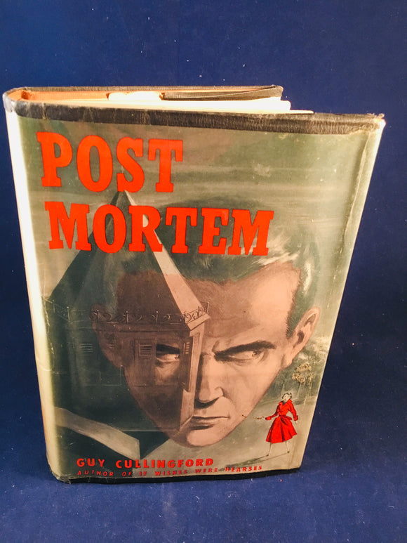 Guy Cullingford - Post Mortem, J. B. Lippincott  1953, US 1st Edition, Ex-Libris