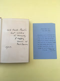 SOLD Algernon Blackwood - The Education of Uncle Paul, Macmillan and Co 1920, 6th Reprinted with Letters from Uncle Paul