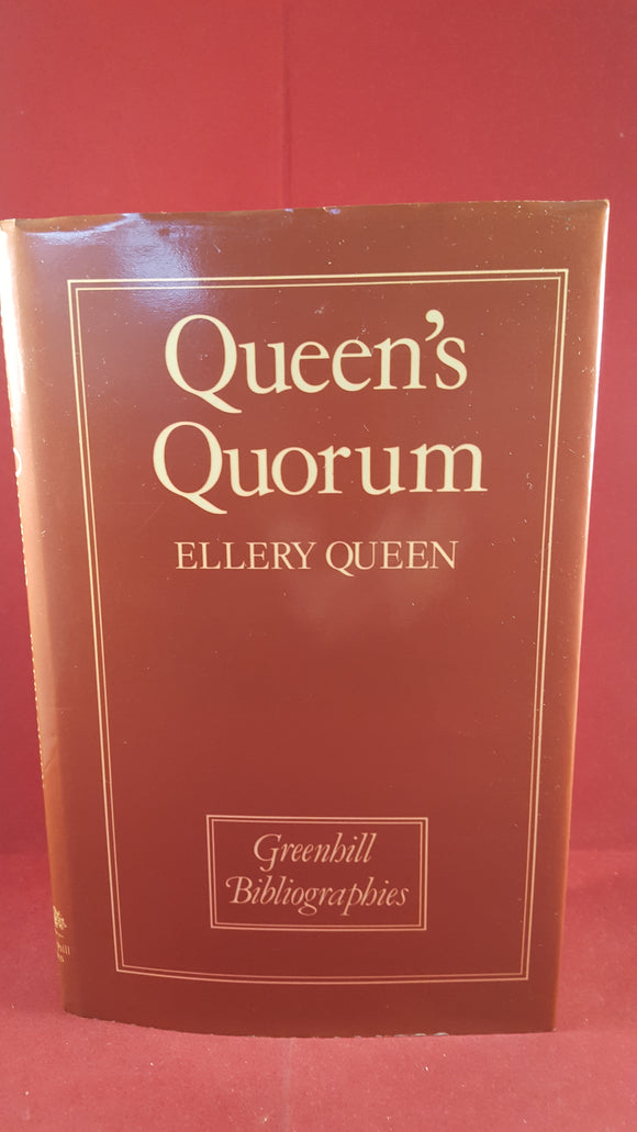 Ellery Queen - Queen's Quorum, Greenhill Books, 1986