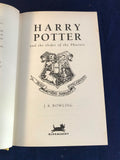 J.K. Rowling - Harry Potter and the Order of the Phoenix, Bloomsbury 2003, First Edition