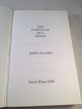 John Glasby - The Substance of a Shade, Sarob Press 2003, Limited Edition.