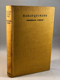 Frederick Cowles - Harlequinade: The Fantastic History of Harlequin and Columbine, Muller 1937. First Edition, First Printing with Dust Jacket