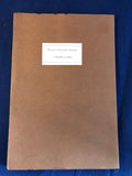 Helen & Edward Thomas - A Handful of Letters, R. George Thomas, The Tragara Press, 1985, 138/165