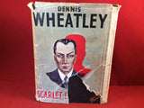 Dennis Wheatley, The Scarlet Impostor, Hutchinson, signed and inscribed.