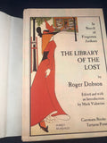 Roger Dobson - The Library of the Lost, Tartarus, 2015, 1st, Limited, Inscribed