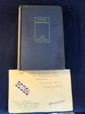 John Metcalfe - Spring Darkness, Constable & Co 1928, First Edition, John Gawsworths copy with envelope