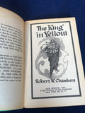 Robert W. Chambers - The King In Yellow, Ace Books, 1985, 1st US Paperback Edition