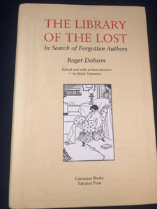 Roger Dobson - The Library of the Lost, Tartarus, 2015, 1st, Limited, Inscribed