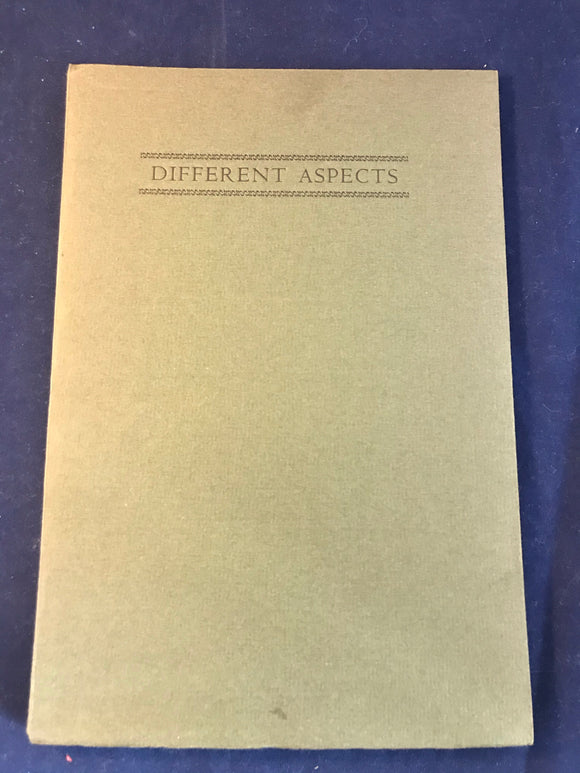 Frederick William Rolfe & The Foreign Office VENICE - Different Aspects, The Tragara Press, 1976, ?/125