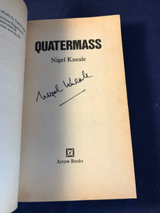 Nigel Kneale - Quatermass, Arrow Books, 1979, Signed by Author