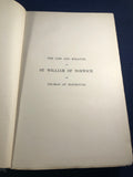 Thomas of Monmouth - ST. William Of Norwich, Cambridge University, 1896, (1st Edition)