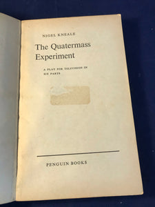 Nigel Kneale - Quatermass Experiment, Penguin 1959